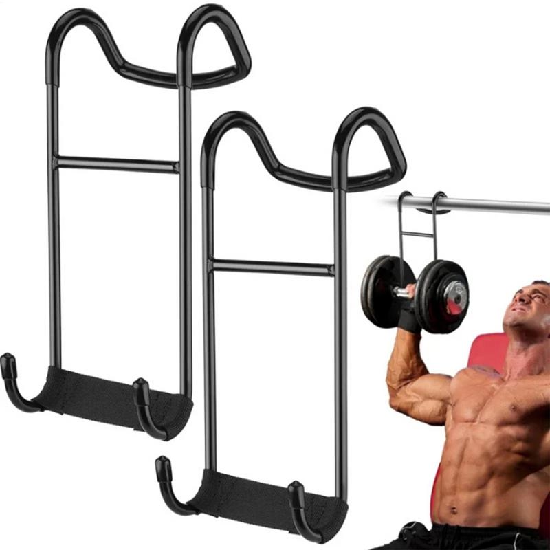 Home Gym Dumbbell Set - 2PCS/Set Dumbbell Spotter Hooks Hold Up