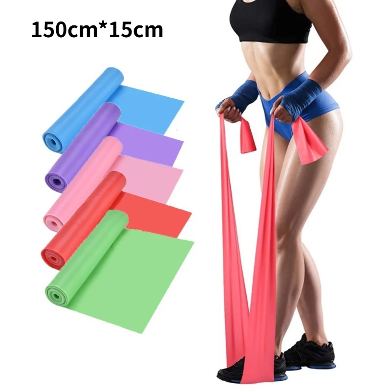 Home Gym Resistance Machine - Natural Latex Resistance Bands, Elastic Workout