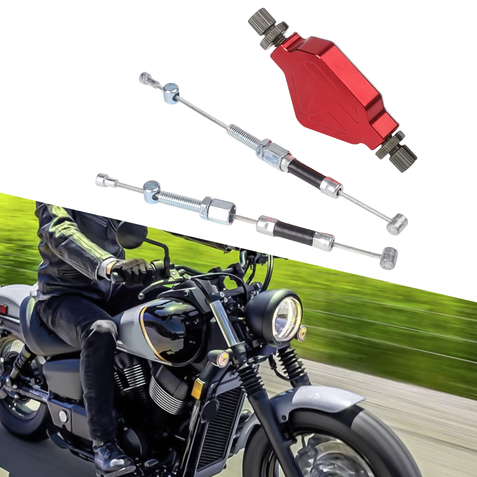 Lat Pulldown Cable - Motorcycle Easy Pull Clutch System Stunt