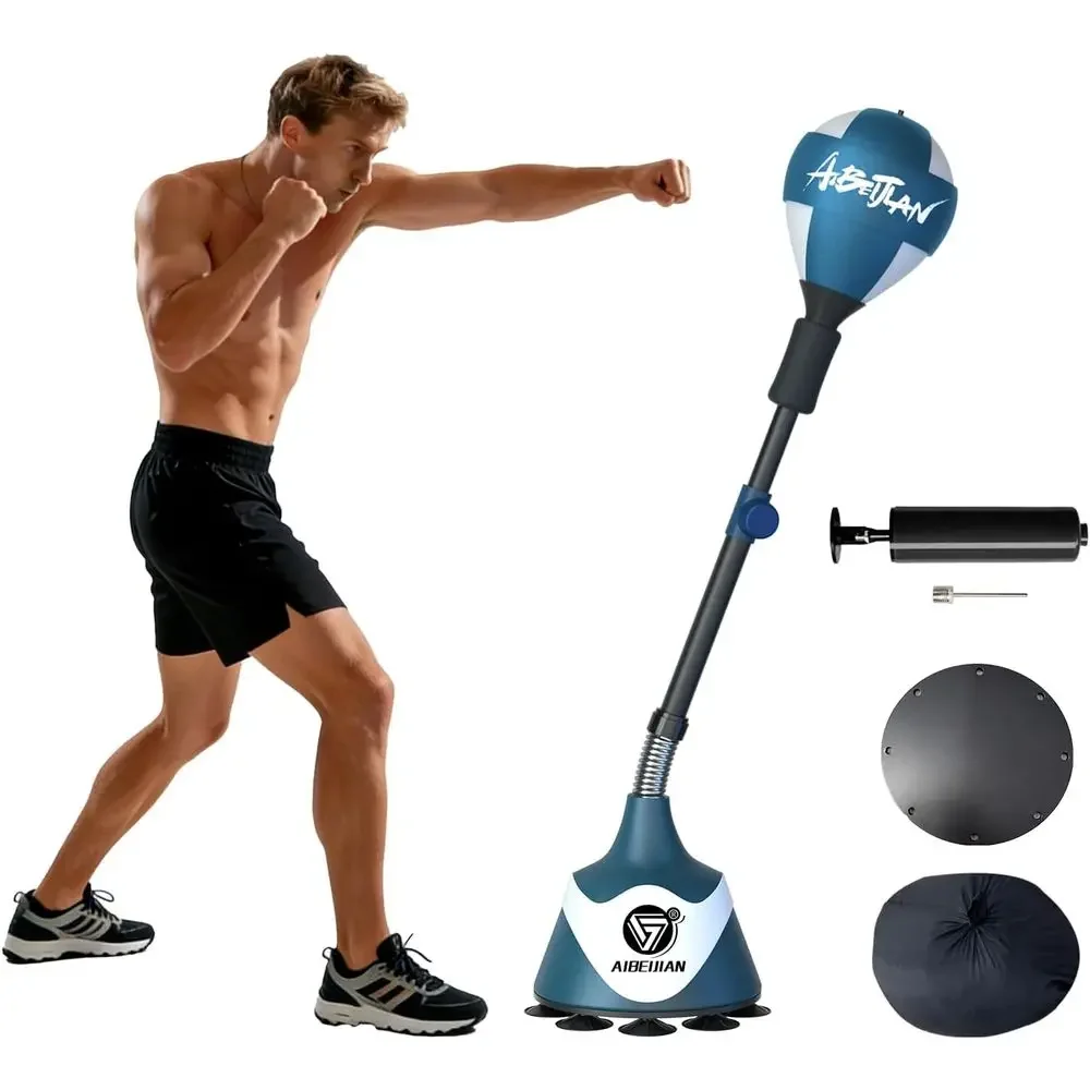 Speed Bag Boxing - Adjustable Height Boxing Bag Stand with