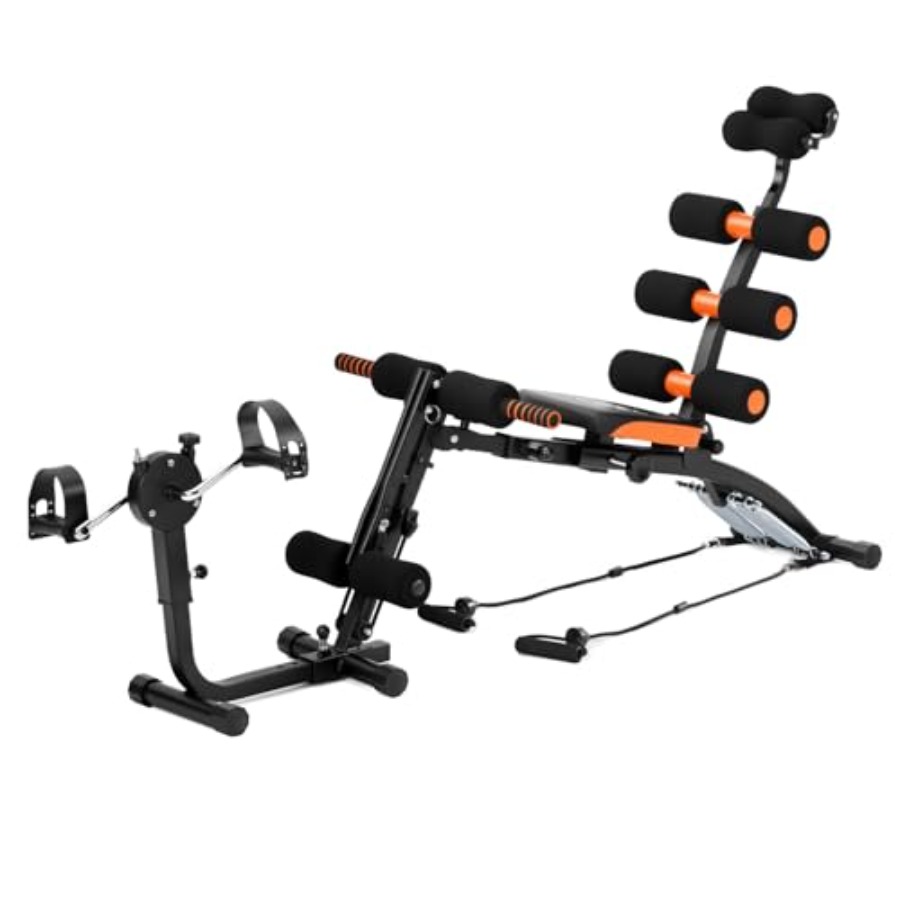 Leg Home Gym Workout - Abdominal Workout Bench Adjustable Sit-Up Machine