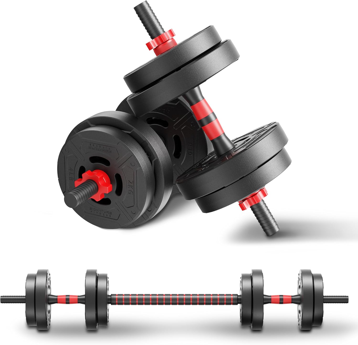 22lb 2-in-1 Adjustable Dumbbel - đánh giá và giá Home Gym Dumbbell Set