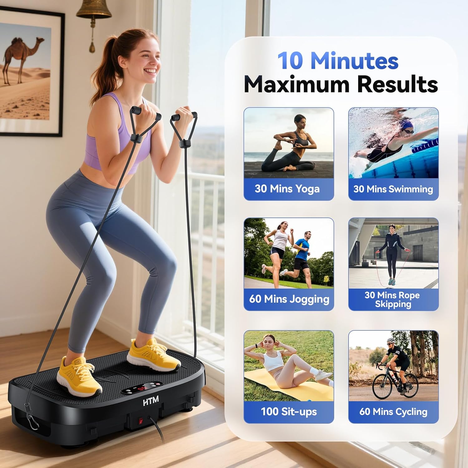 Vibration Plate Fat Burning Fi - đánh giá và giá Home Gym Online