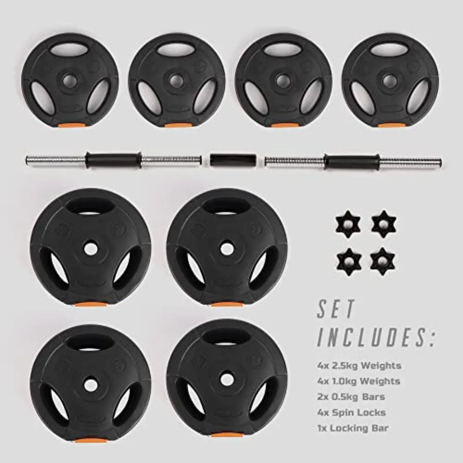 Adjustable 2 in 1 Dumbbells Se - đánh giá và giá Home Gym Dumbbell Set