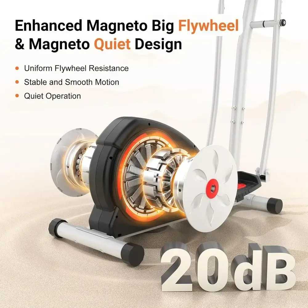 Silent Elliptical Machine for  - đánh giá và giá Home Gym Resistance Machine
