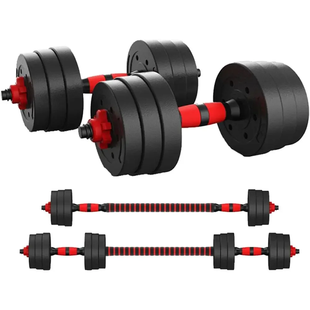 44Lb Adjustable Dumbbell Set w - đánh giá và giá Home Gym Dumbbell Set