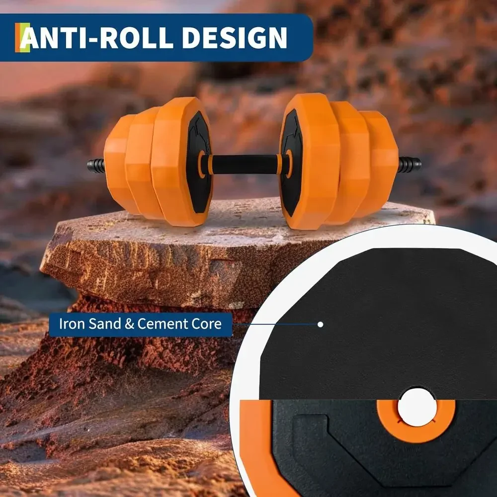 44/66/88 LBS 4-In-1 Adjustable - đánh giá và giá Home Gym Dumbbell Set