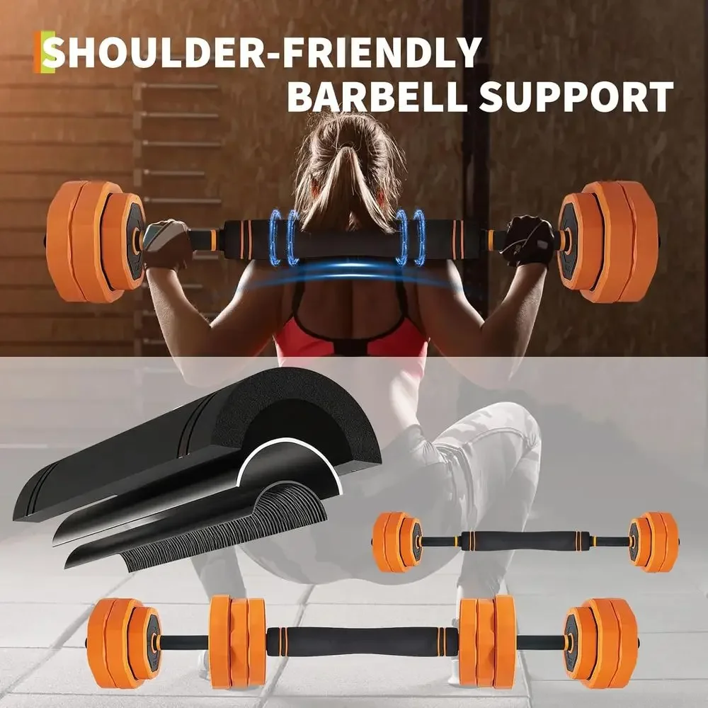 44/66/88 LBS 4-In-1 Adjustable - đánh giá và giá Home Gym Dumbbell Set