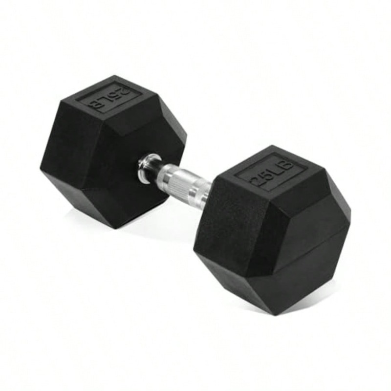Dumbbells Rubber Coated Hand W - đánh giá và giá Home Gym Dumbbell Set