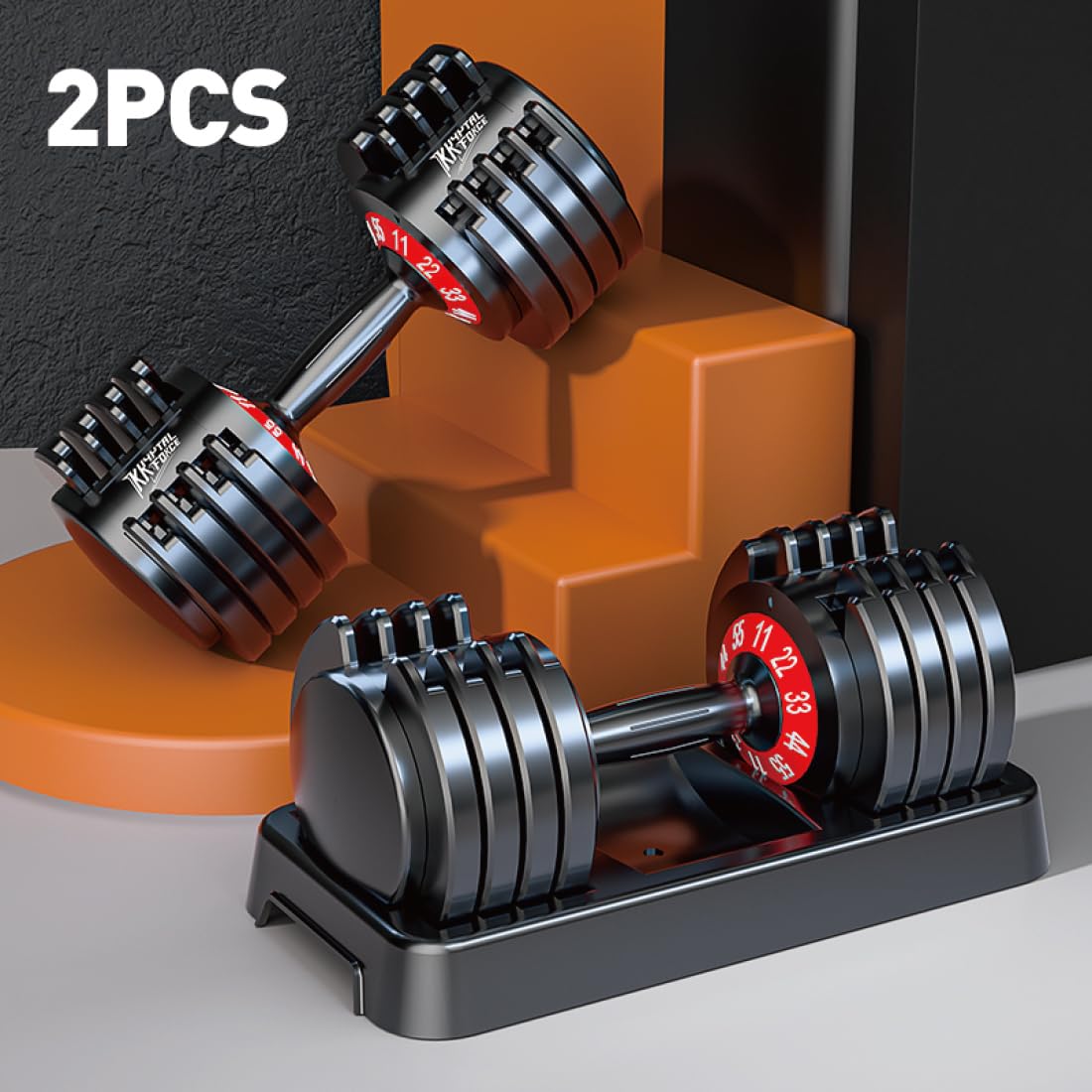 Adjustable Dumbbell Set 5-in-1 - đánh giá và giá Home Gym Dumbbell Set