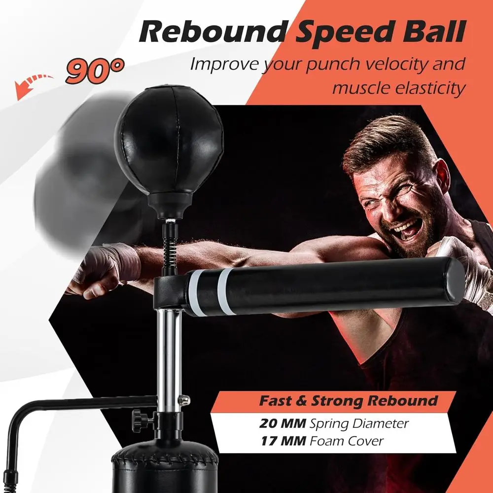 Height-Adjustable Rebounding B - đánh giá và giá Speed Bag Boxing