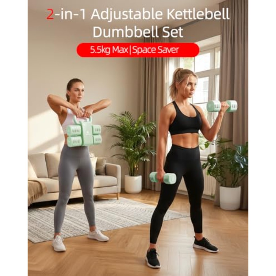Home gym dumbbell set: 4-in-1  - đánh giá và giá Home Gym Dumbbell Set