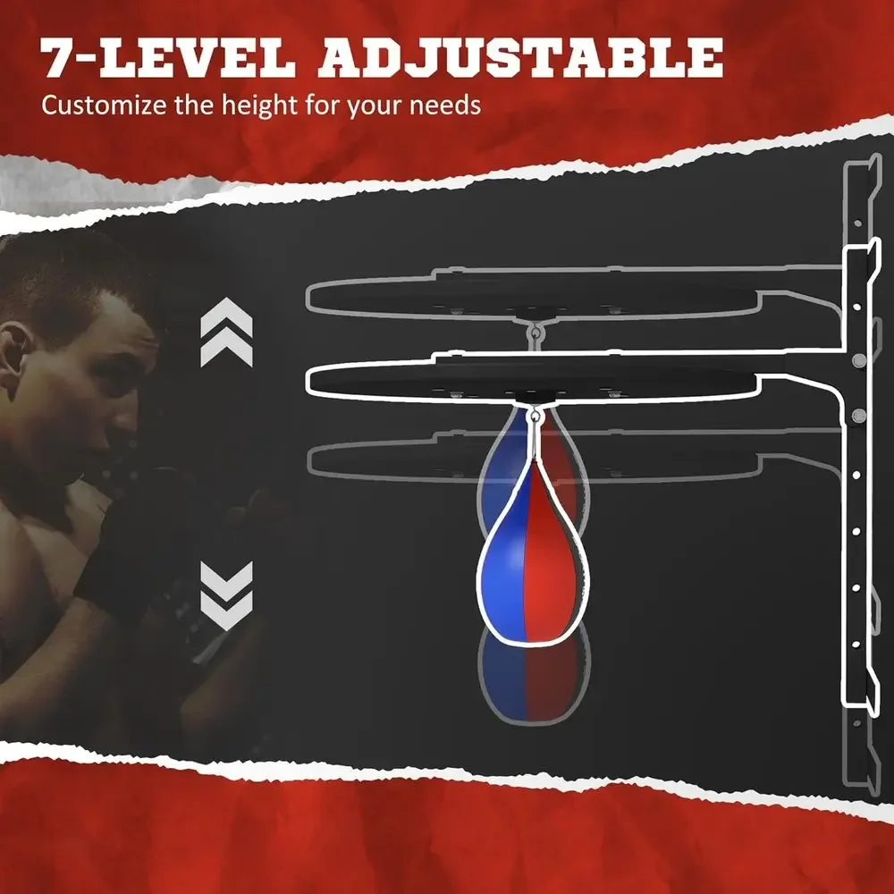360-Degree Swivel Wall-Mounted - đánh giá và giá Speed Bag Boxing