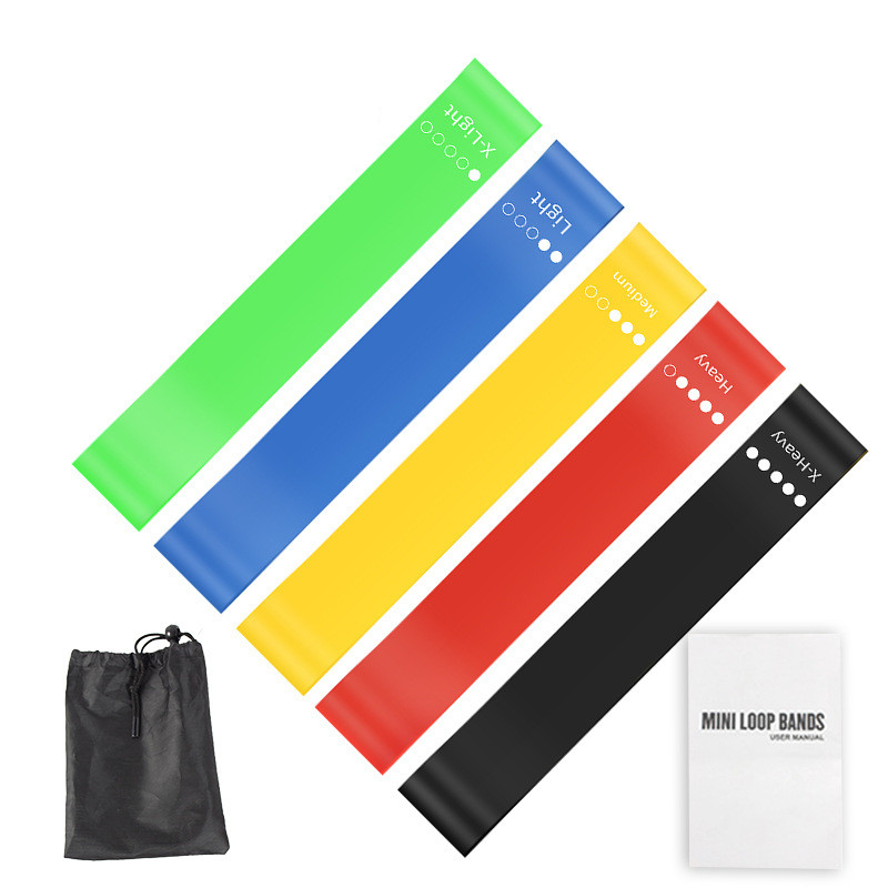 5Pcs TPE Resistance Bands Set  - đánh giá và giá Home Gym Resistance Machine