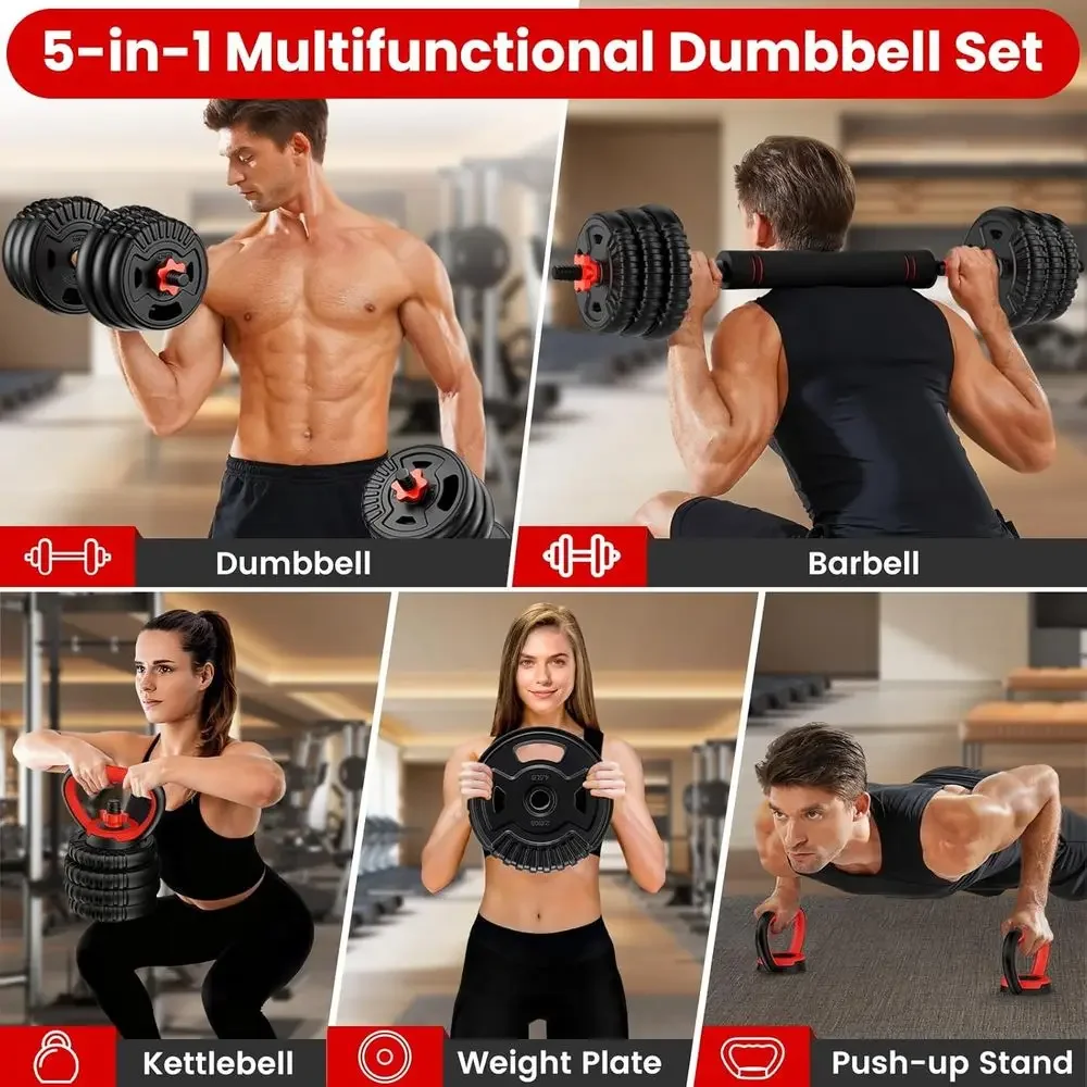 Versatile Adjustable Dumbbells - đánh giá và giá Home Gym Dumbbell Set