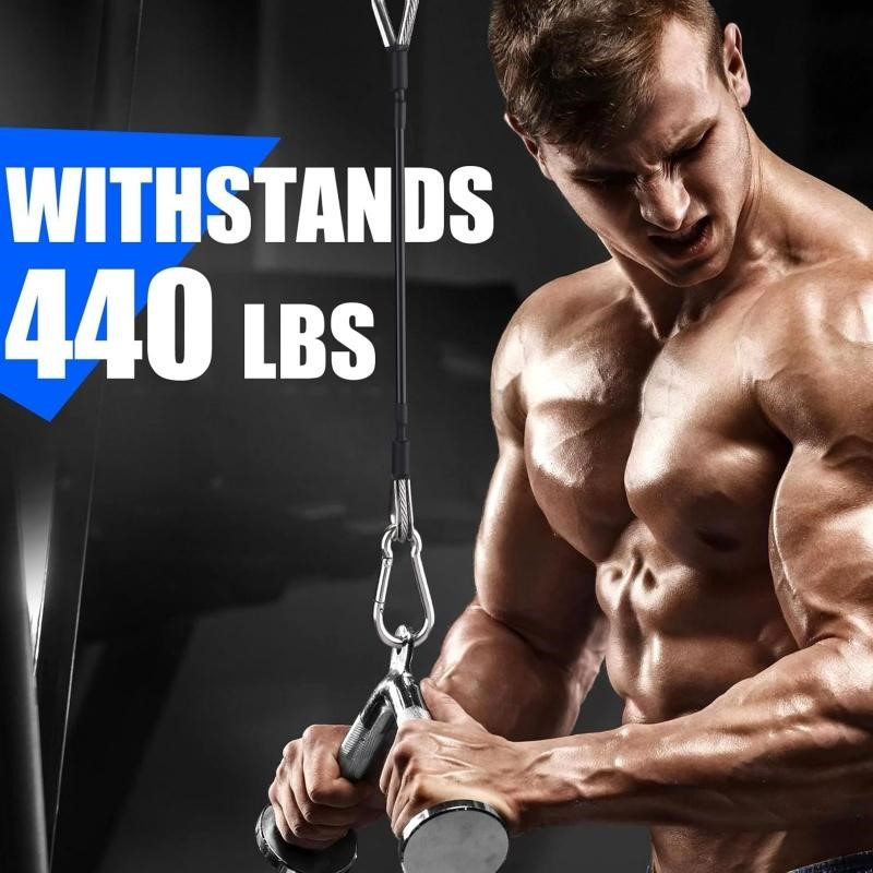 1/2Pcs 25cm Gym Cable Extensio - đánh giá và giá Home Gym Lat Pulldown