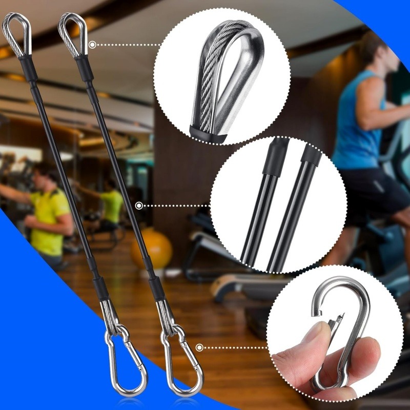 1/2Pcs 25cm Gym Cable Extensio - đánh giá và giá Home Gym Lat Pulldown