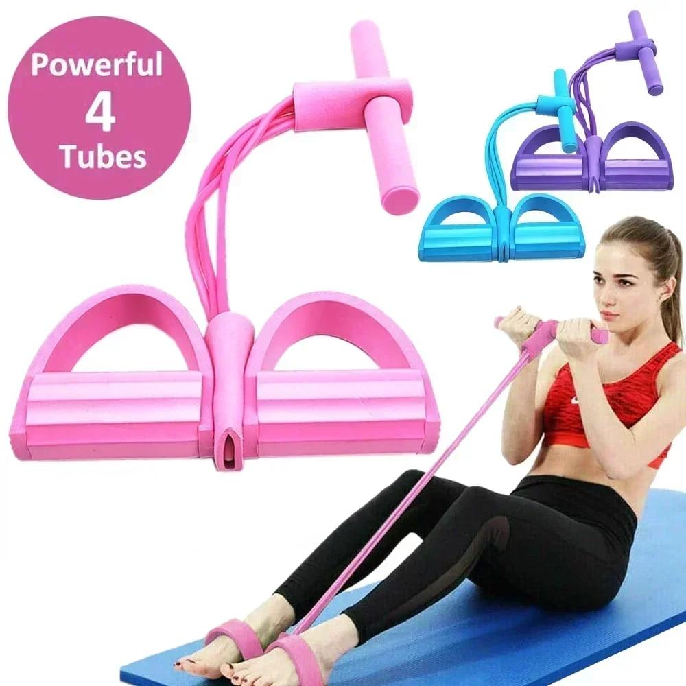 4/6 Level Resistance Band Elas - đánh giá và giá Home Gym Resistance Machine